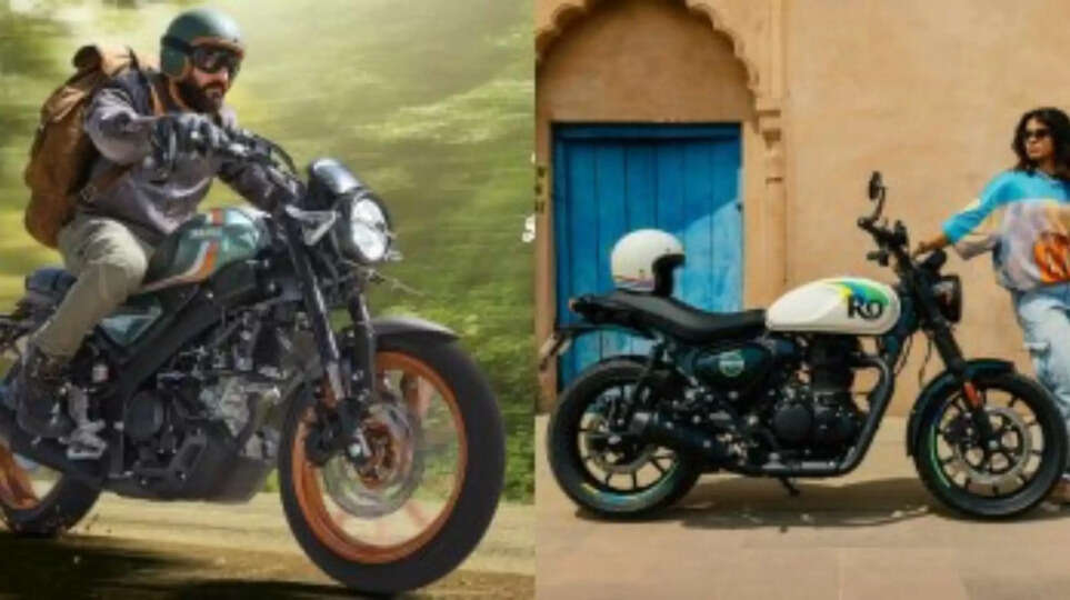 Yamaha XSR155 vs Royal Enfield Hunter 350 |  Retro Bike |  Yamaha XSR155 |  Hunter 350