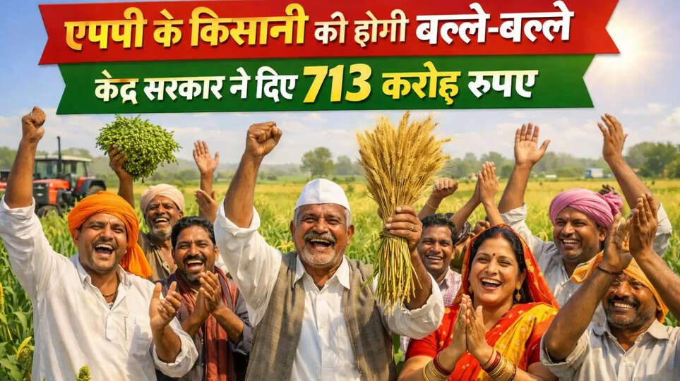 एमपी के किसानों की होगी बल्ले-बल्ले, केंद्र सरकार ने दिए 713 करोड़ रुपए