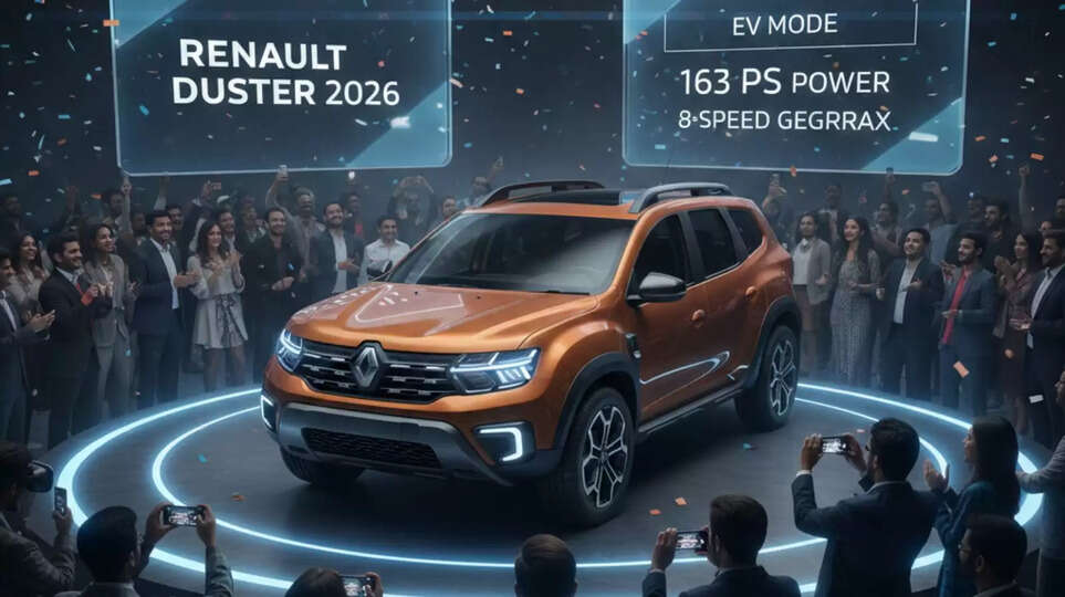 Renault Duster 2026 India launch, New Duster price in India, Renault Duster Hybrid EV mode, Duster 1.3 Turbo petrol engine, Duster 2026 features and mileage, Renault Duster booking amount, Duster vs Creta 2026.