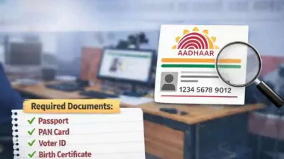 ​UIDAI Valid Document List 2026